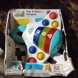 Pop & Explore Stingray Toy - Multicolor BRAND NEW